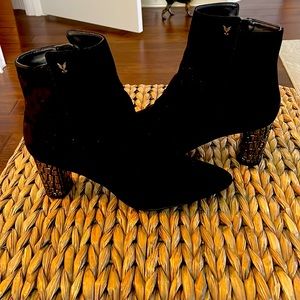 J Renee Suede Ankle Boots